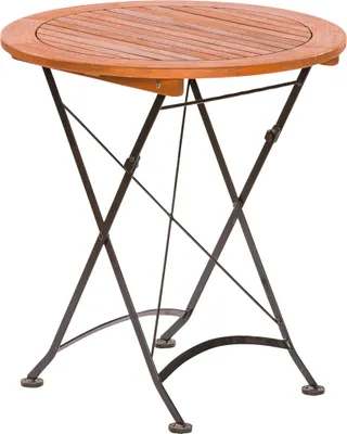Produktbild von Zahradní stolek Schlossgarten, kulatý, přírodní, Ø 70 cm