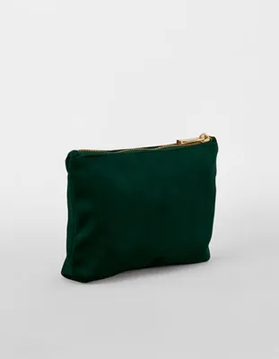 Produktbild von BagBase BG714 | Velvet Accessory Bag - Farbe: Dark Emerald - Größe: L (33 x 24 cm)
