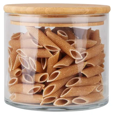 Image de Bocal de conservation avec couvercle en bambou, disponible en 3 tailles différentes, 700 ml