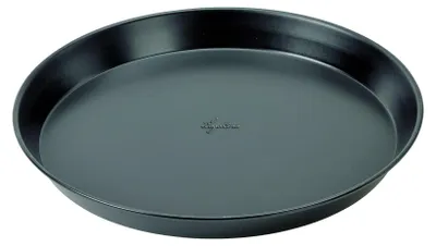 Pizzablech rund, antihaftbeschichtet, Ø 32 cm, schwarz