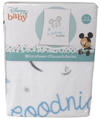 Zdjęcie produktu dla Disney kocyk dziecięcy Myszka Miki puszysty kocyk przytulanka kocyk do raczkowania narzuta na łóżko