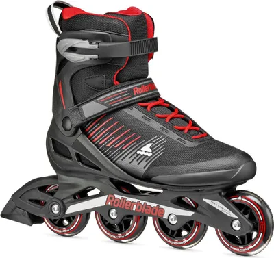 Produktbild von Rollerblade Zetrablade Inline Skates Herren schwarz rot Gr 40,5