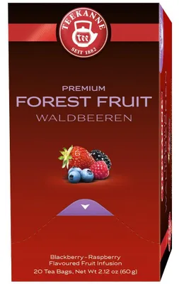 Obrázek produktu pro Čajová konvice Premium Forest Berry Fruit Tea s příchutí maliny a ostružiny 60g