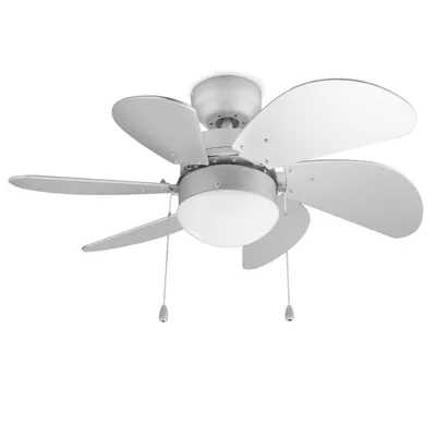 Obrázek produktu pro Tristar VE-5810, Domácí vrtulový ventilátor, Stříbrná, Strop, Kov, 45,2 dB, 240 ot/min