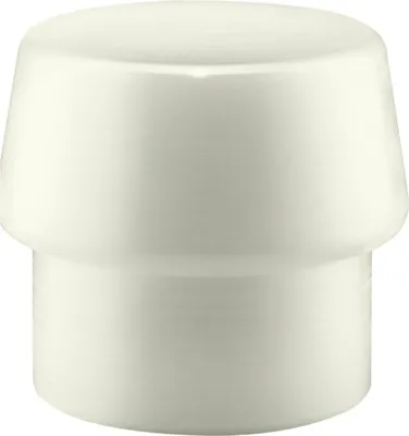 Produktbild von Halder Schonhammerkopf Durchmesser 50mm Nylon weiß hart für Simplex lose - 3208050