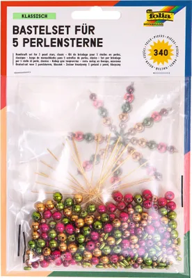 Immagine prodotto di folia 12540 folia set di stelle di perle "Classic", 340 pezzi