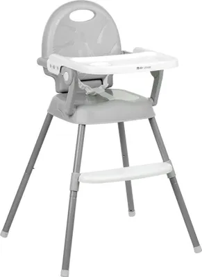 Produktbild von Kikkaboo 3 In 1 Spoony Hochstuhl Silber  Silber One Size