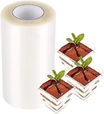 Obrázok produktu pre Acetátový okraj na tortu, priehľadný, 8 cm x 5 metrov - Okraj na tortu - Na dekoráciu mousse, na pečenie tort a zákuskov