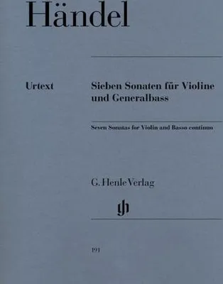 Obrázek produktu pro 7 Sonaten für Violine und Generalbass