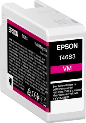 Produktbild von Epson Tintenpatrone viv. magenta T 46S30N 25 ml Ultrachr. Pro 10