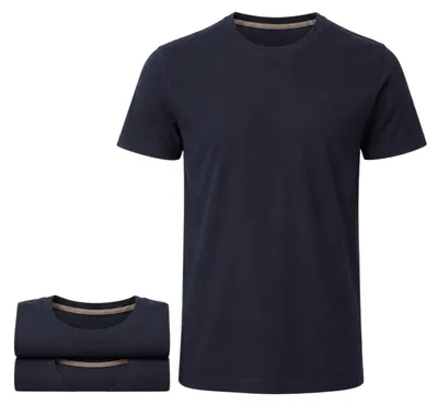 Produktbild von Mivaro Herren T Shirt 3er Pack Basic Rundhals aus 100% Baumwolle Regular Fit kurzarm atmungsaktiv angenehm weich pflegeleicht bis 5XL ideal für Arbeit Freizeit und Alltag