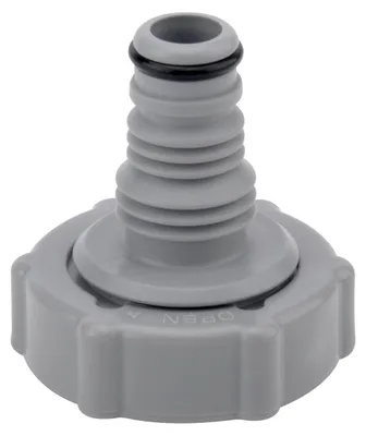 Produktbild von Ablassventil Entwässerungsadapter Poolschlauch Ø 32 mm Grau P6H1419