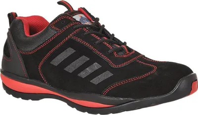 Zdjęcie produktu dla Portwest FW34 Steelite Lusum Safety Trainers S1P HRO Red Rozmiar 41