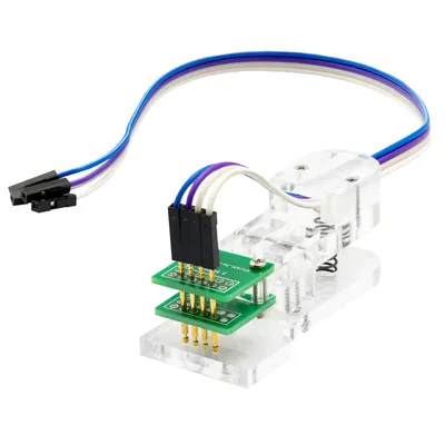 Produktbild von AZ-Delivery Weiteres Zubehör 4 Pin Programmer I2C Modul Test Werkzeug PCB Klemme 1*4P Gold-beschichtete Pogo Pins, 1x Set