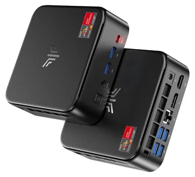 Immagine prodotto di Mini PC - Processore AMD Ryzen 5 7430U - 16 GB di RAM - SSD da 512 GB - Grafica Radeon - Computer multimediale compatto