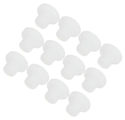 Silikonstopfen T-Form 10 mm transparent 20 Stück