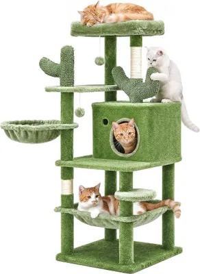 Imagen del producto de Kratzbaum, Katzenbaum, muebles para gatos todo en uno