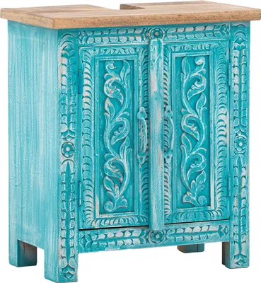 Produktbild von Waschbeckenunterschrank Santa Cruz blau