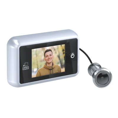 Produktbild von BASI - Digitaler Türspion - TS 700 - Silber - für Türstärken 38-70 mm - 6800-0050