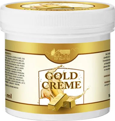 Produktbild von GOLD CREME 125ml Feuchtigkeitscreme mit Colagen Gelee Royal Hautpflege Körper Salbe Balsam Gel 26