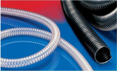 Produktbild von Norres Hochtemperaturschlauch schwer (+125°C) Ø 75mm L: 10m AIRDUC PUR 355 HT schwarz