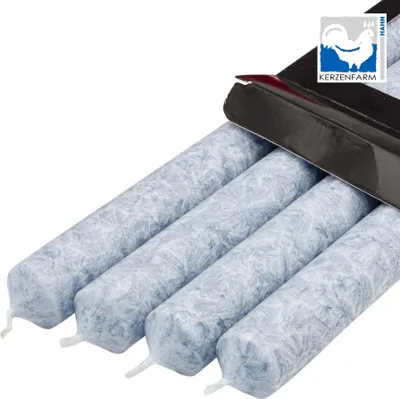 Produktbild von Kerzenfarm Staafkaarsen – Stearine – 4 Stück – Taupe