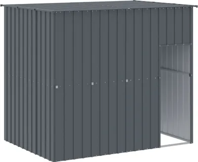 Immagine prodotto di vidaXL Cuccia per cani con tetto antracite 214x153x181 cm Acciaio zincato