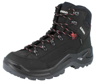 Image de Lowa chaussures de randonnée RENEGADE GTX MID homme daim noir taille : 10