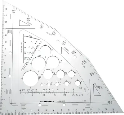 Produktbild von Rumold Techno-Combi-Winkel - glasklar