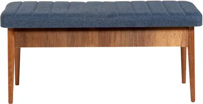 A studio shot of a bench.