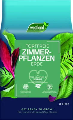 Produktbild von Westland Zimmerpflanzen Erde torffrei 8 L