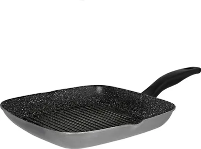 Produktbild von STONELINE® Grillpfanne 32 cm | ohne Deckel - Schwarz
