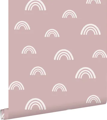 Produktbild von ESTAhome Tapete Regenbogen Altrosa 53 cm x 10.05 m