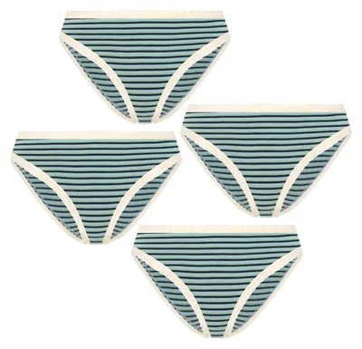 Produktbild von Bio-Baumwoll-Slip mit Spitze – 4er Pack