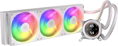 Zdjęcie produktu dla Krux HydroGlance 360 ARGB LCD biały