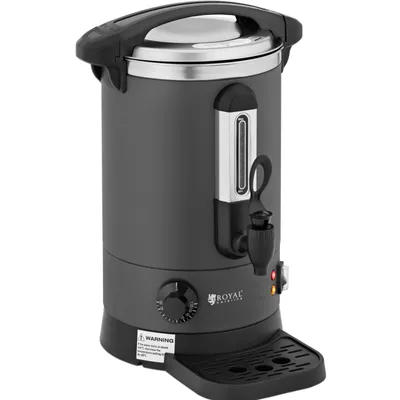 Obrázek produktu pro Expondo Royal Catering Rychlovarná konvice – 6,1 l – 1500 W – odkapávací miska – šedá