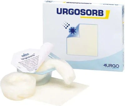 Produktbild von Urgosorb 10x10 cm Kompressen 20 St