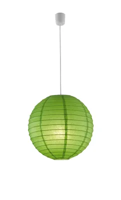 Immagine prodotto di lampada a sospensione lanterna 40 x 39 cm E27 carta 60W verde