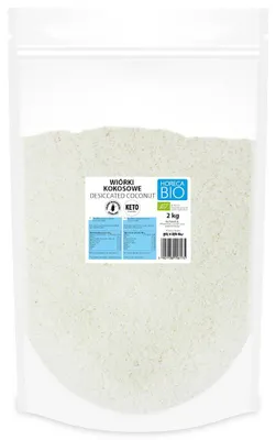 WIÓRKI KOKOSOWE BEZGLUTENOWE BIO 2 kg - HORECA (BIO PLANET)
