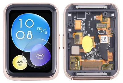 Obrázek produktu pro Pro Samsung Galaxy Fit 2 LCD displej kompletní jednotka s rámečkem Gold Replacement