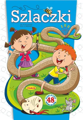Immagine prodotto di Kolorowanka edukacyjna Szlaczki z naklejkami