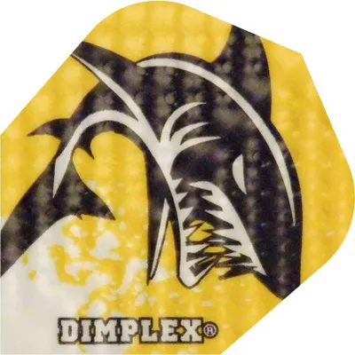 Produktbild von Karella Dimplex 4025 Präzisions-Dartflights mit Rändelung über die gesamte Oberfläche