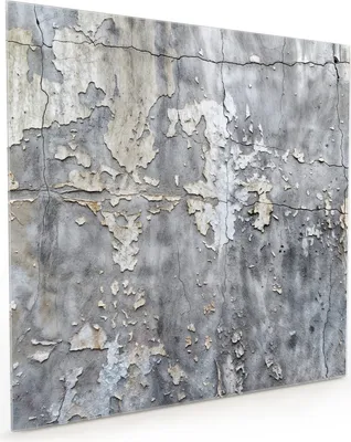 Produktbild von Küchenrückwand Spritzschutz Glas mit Motiv Abblätternde Wand 40 x 40 cm
