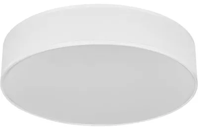 Productafbeelding van LEDVANCE ORBIS PARIS plafondlamp, 480mm, wit, 3x E27-fitting, kan worden uitgerust met een slimme lamp, hoogwaardig, modern design, met stoffen kap, geschikt voor binnenruimtes, rond, beschermingsklasse IP20