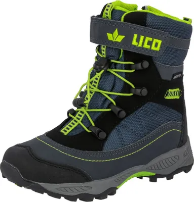 Produktbild von Lico Claron VS coole Jungen Winter Nylon Tex Boots marine, Warmfutter, warme Einlegesohle
