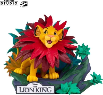 Image de Disney Roi Lion Statue en PVC : Simba (10 cm)