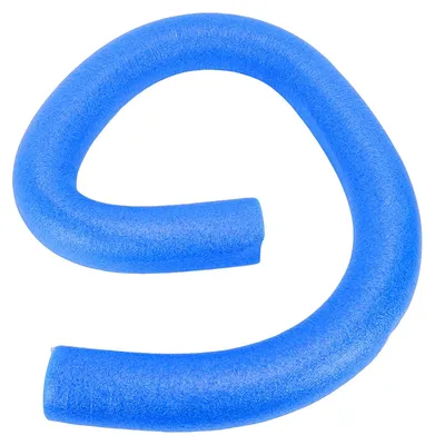 Image de Flotteur bleu, 130 cm, de couleur claire, en mousse souple et légère, idéal pour les projets de bricolage autour de la piscine