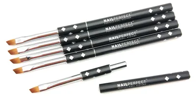 Produktbild von Nail Perfect – Winkelbürste für Gel