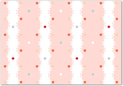 Produktbild von Tulup® Leinwandbild - 100x70 cm - Wandkunst - Drucke auf Leinwand - Leinwanddruck  - Sonstige - Rosa - Bunte Punkte