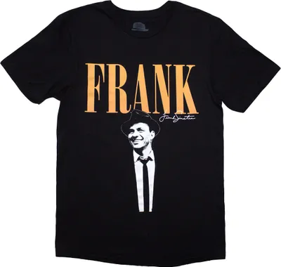 Immagine prodotto di Frank Sinatra - Maglietta da uomo/donna Unisex RO13334 (L) (Nero)